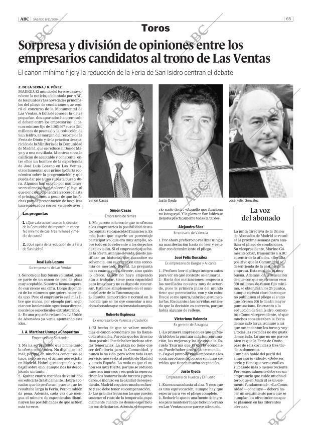 ABC MADRID 06-11-2004 página 65