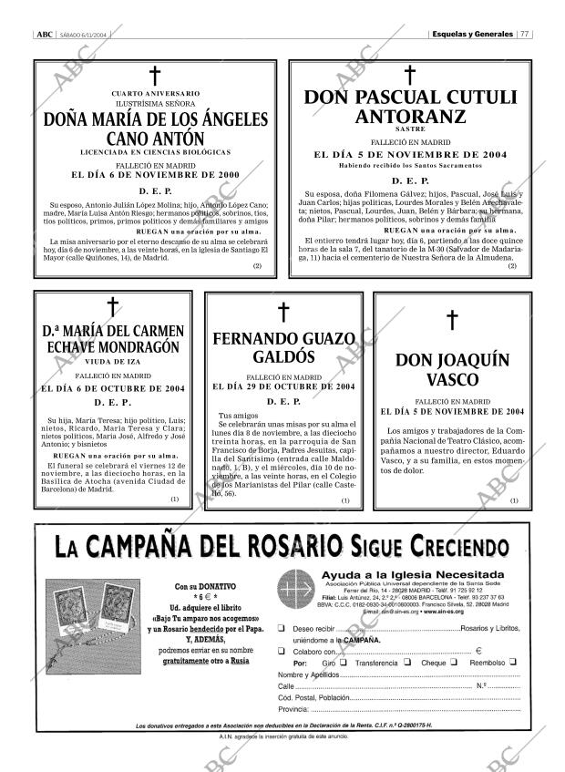 ABC MADRID 06-11-2004 página 77