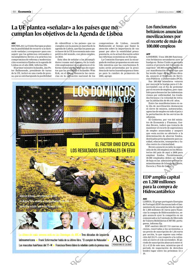 ABC MADRID 06-11-2004 página 88