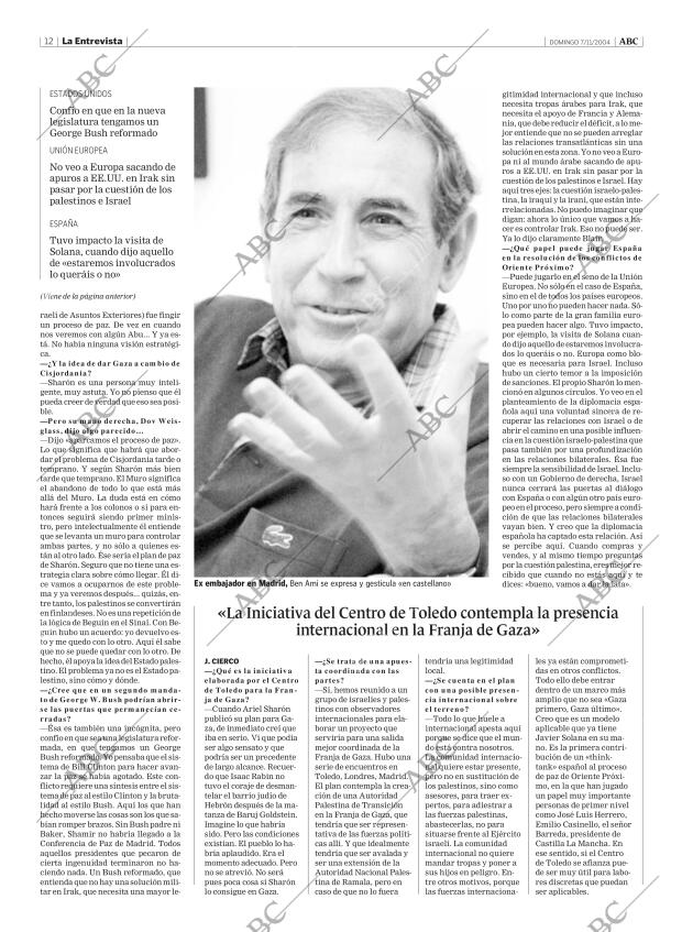 ABC MADRID 07-11-2004 página 12