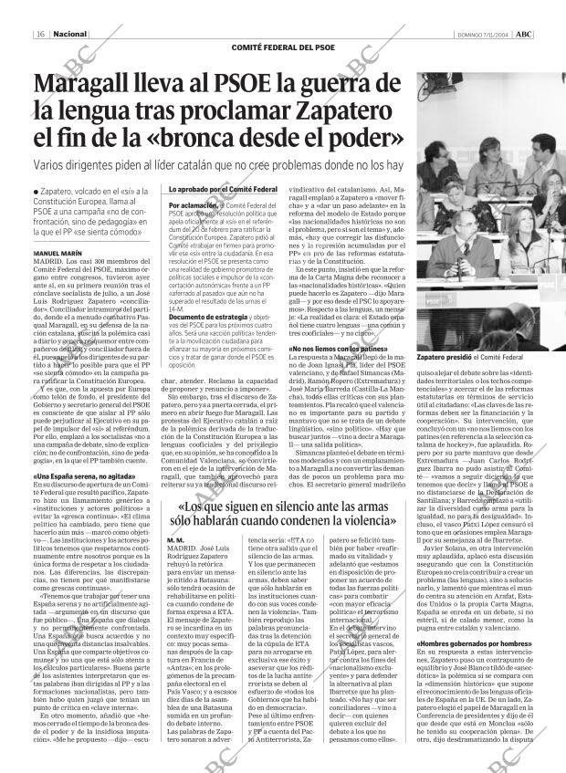 ABC MADRID 07-11-2004 página 16