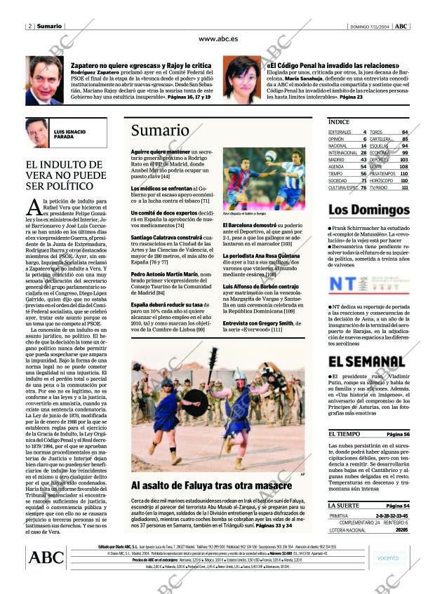 ABC MADRID 07-11-2004 página 2