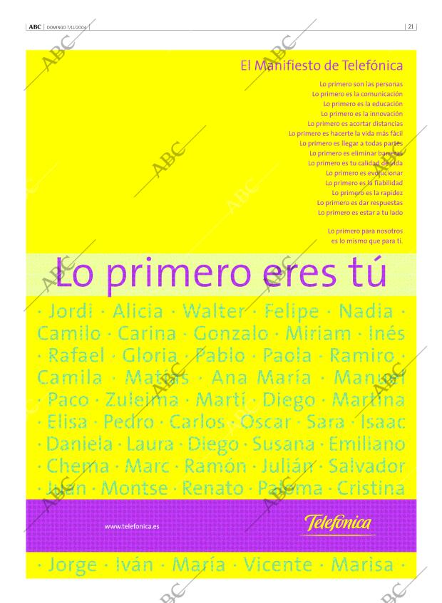 ABC MADRID 07-11-2004 página 21