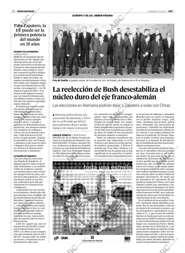 ABC MADRID 07-11-2004 página 38