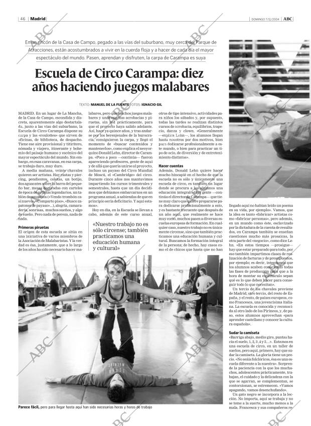 ABC MADRID 07-11-2004 página 46