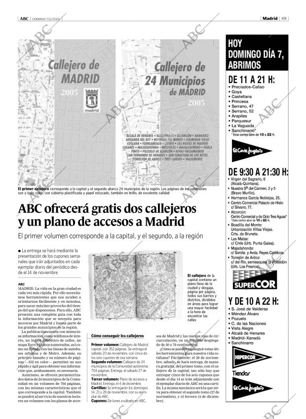ABC MADRID 07-11-2004 página 49