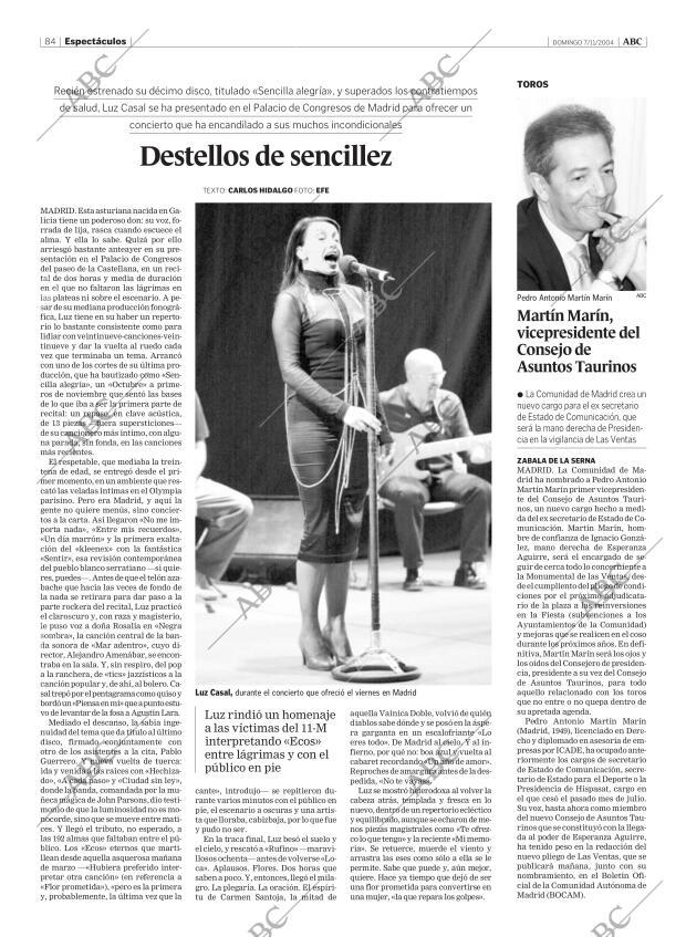 ABC MADRID 07-11-2004 página 84