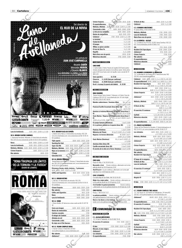 ABC MADRID 07-11-2004 página 88