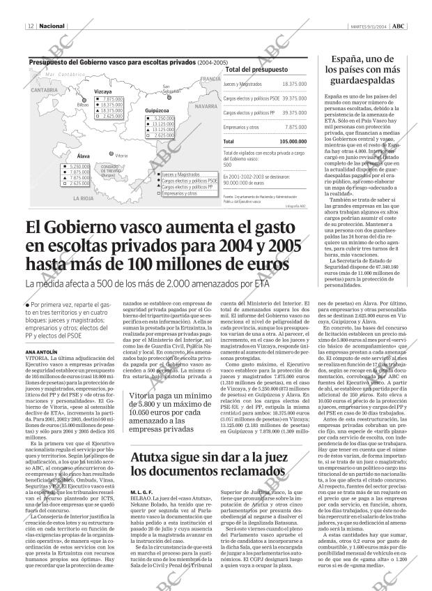 ABC MADRID 09-11-2004 página 12