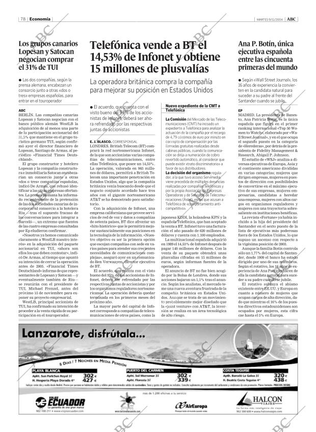 ABC MADRID 09-11-2004 página 78
