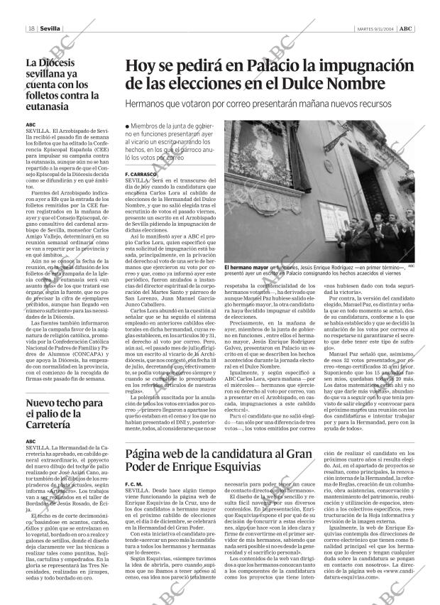 ABC SEVILLA 09-11-2004 página 18
