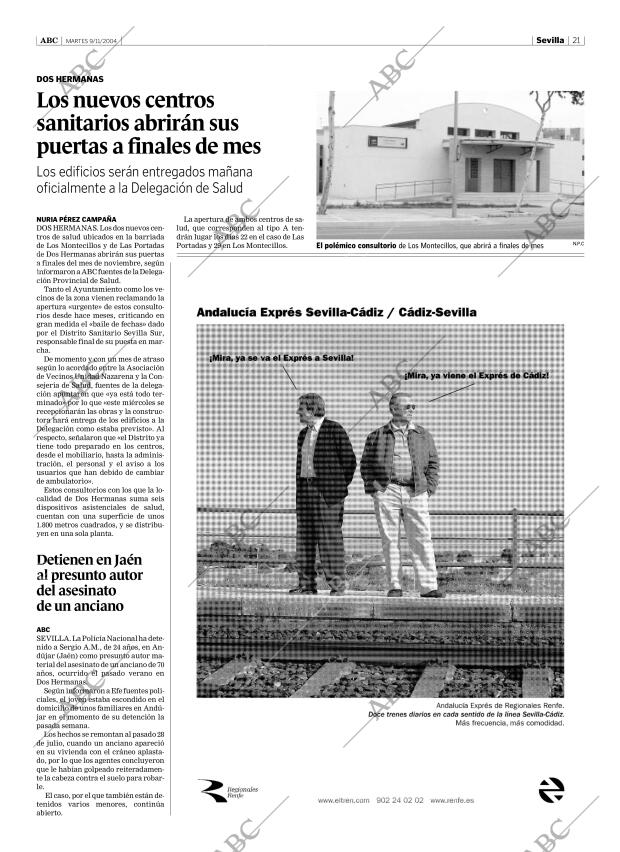 ABC SEVILLA 09-11-2004 página 21
