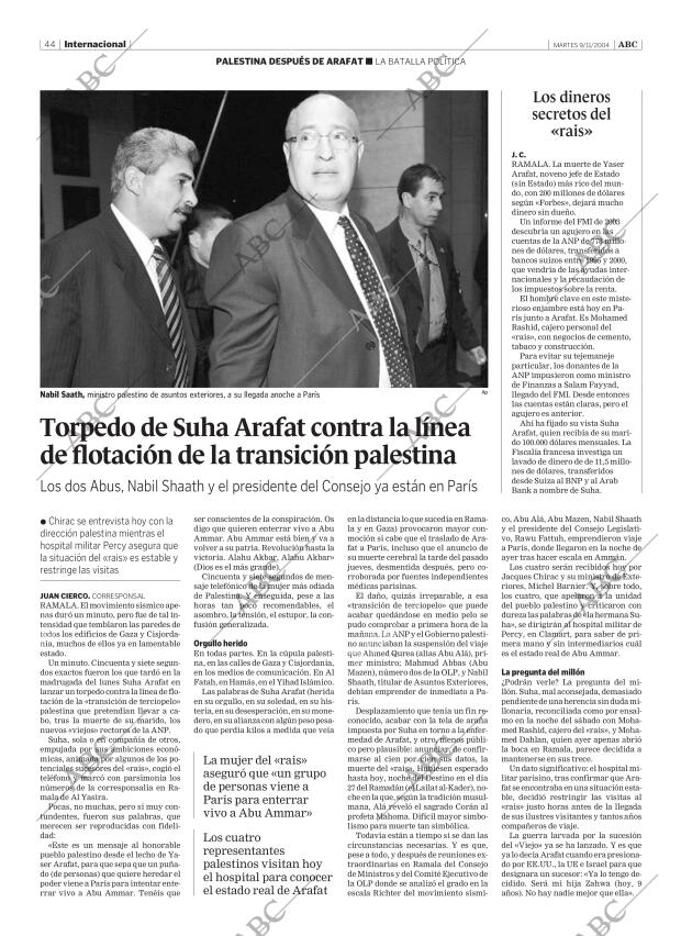 ABC SEVILLA 09-11-2004 página 44