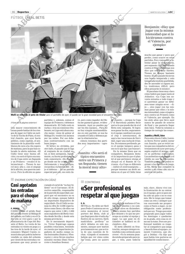 ABC SEVILLA 09-11-2004 página 86