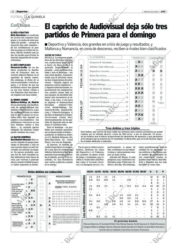 ABC SEVILLA 09-11-2004 página 92