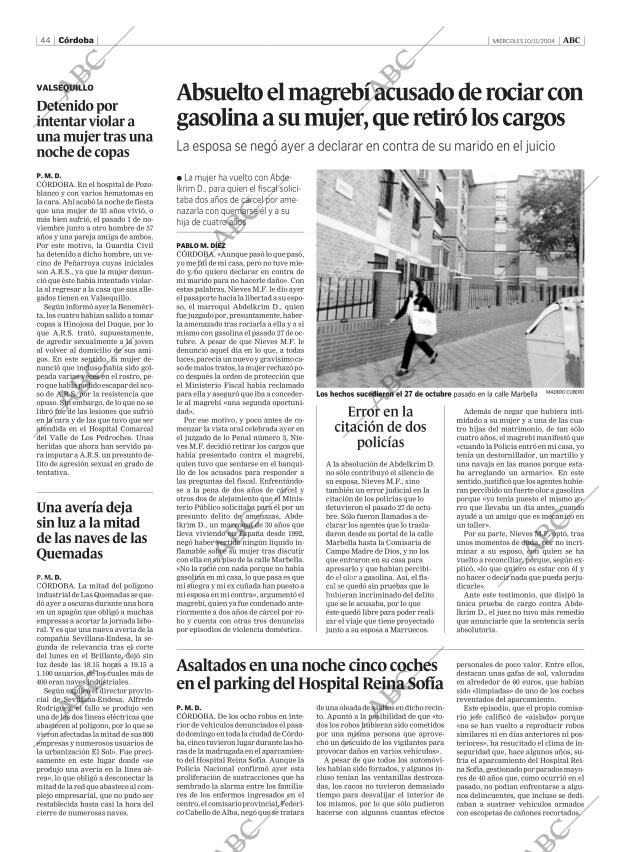 ABC CORDOBA 10-11-2004 página 44