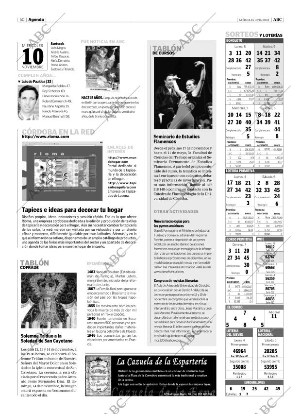 ABC CORDOBA 10-11-2004 página 50