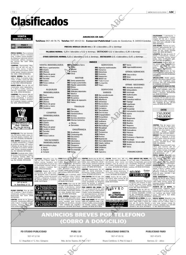 ABC CORDOBA 10-11-2004 página 72