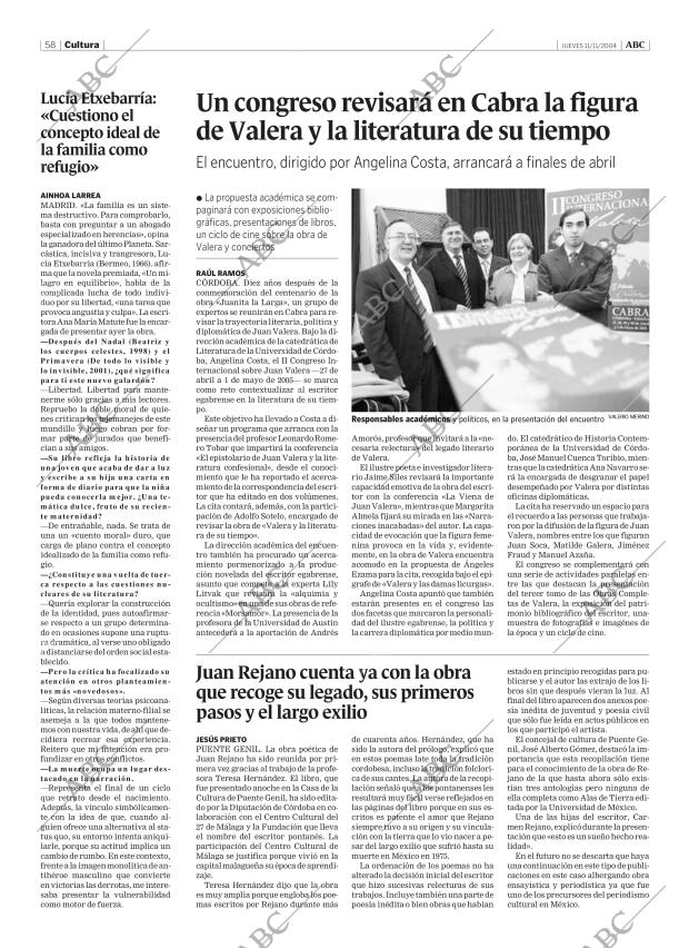 ABC CORDOBA 11-11-2004 página 58