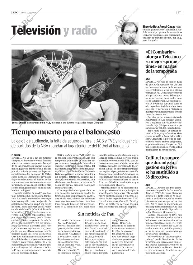 ABC CORDOBA 11-11-2004 página 87