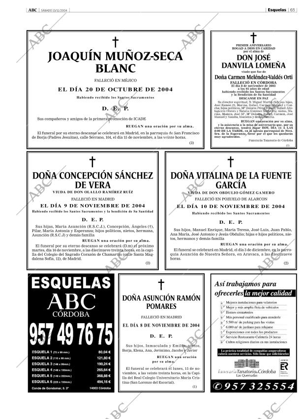 ABC CORDOBA 13-11-2004 página 65