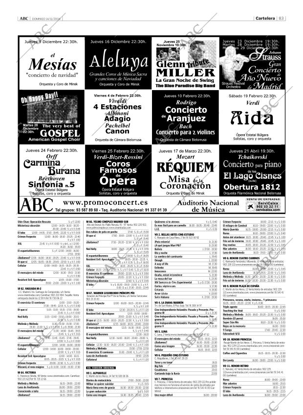 ABC MADRID 14-11-2004 página 83