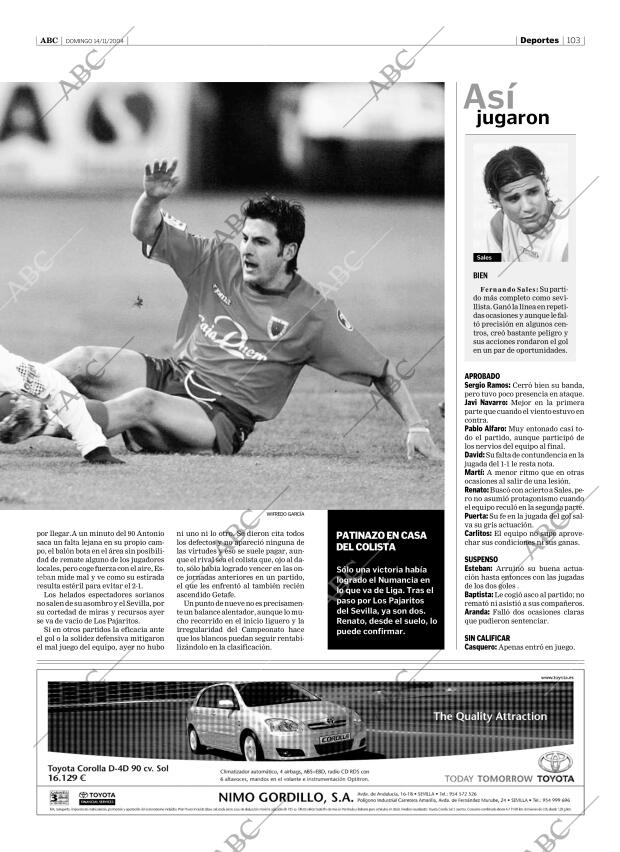 ABC SEVILLA 14-11-2004 página 103