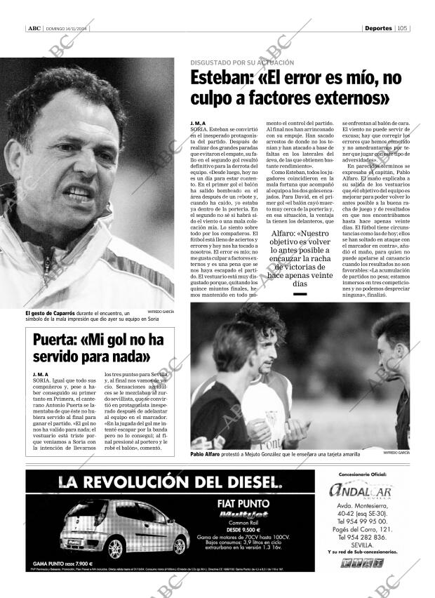 ABC SEVILLA 14-11-2004 página 105