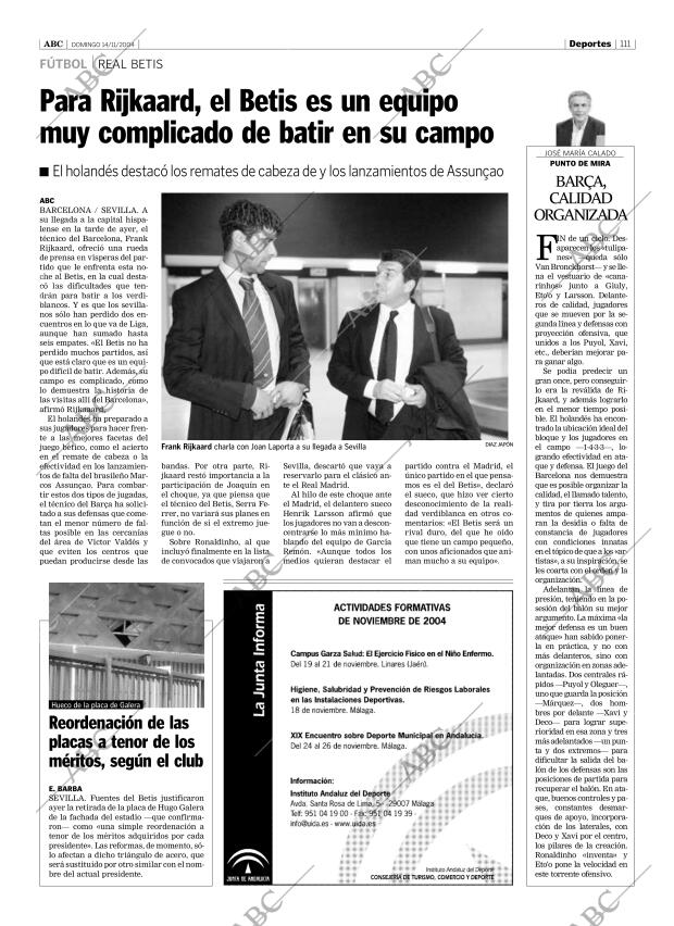 ABC SEVILLA 14-11-2004 página 111