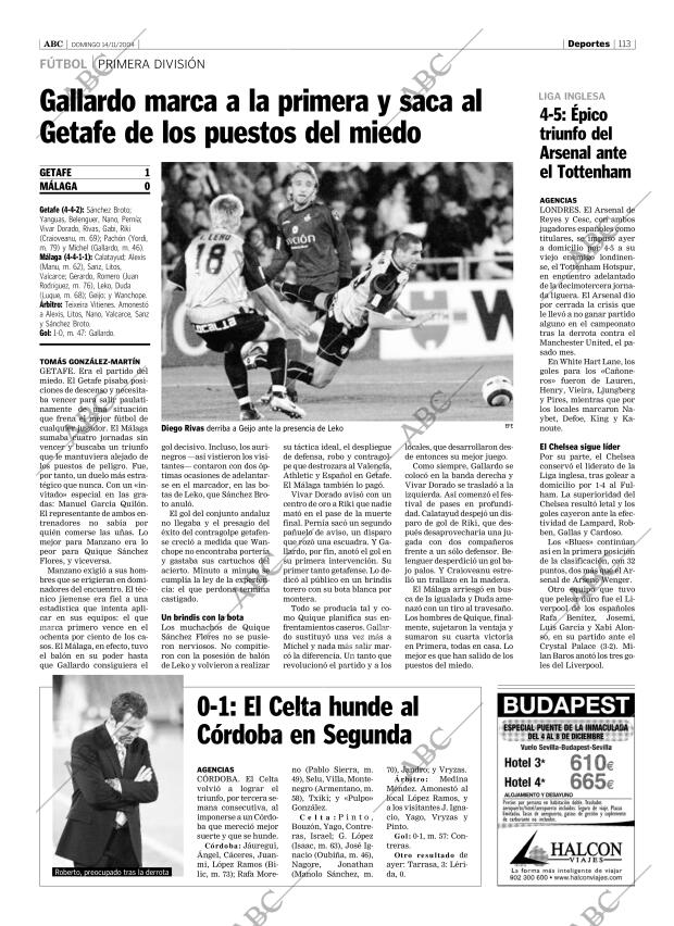 ABC SEVILLA 14-11-2004 página 113