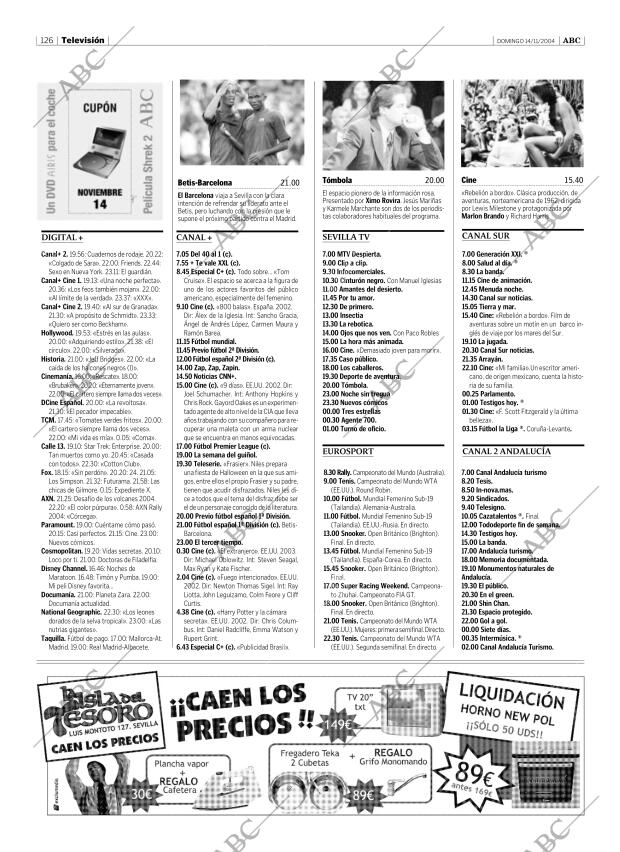 ABC SEVILLA 14-11-2004 página 126