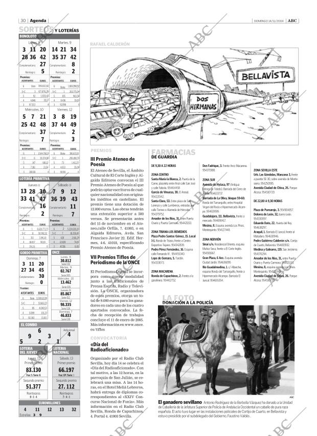 ABC SEVILLA 14-11-2004 página 30