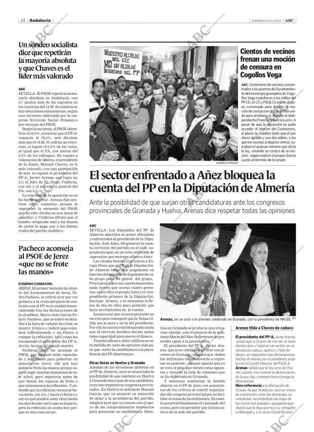 ABC SEVILLA 14-11-2004 página 34