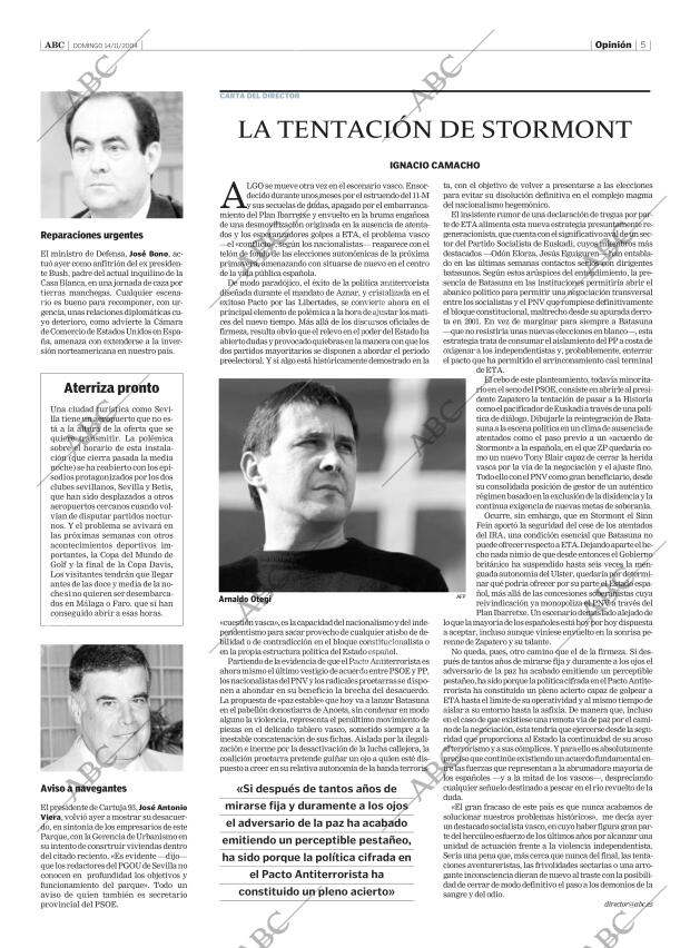 ABC SEVILLA 14-11-2004 página 5