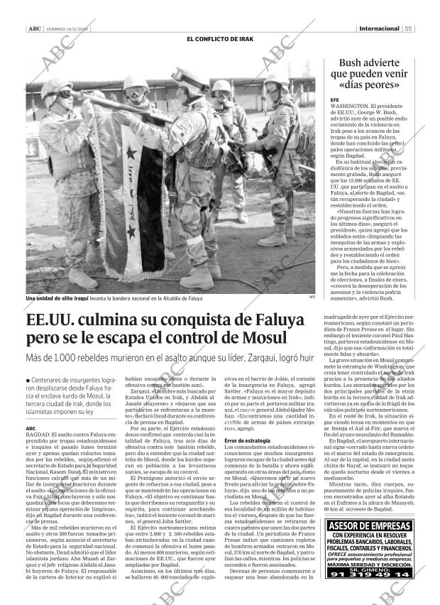 ABC SEVILLA 14-11-2004 página 55