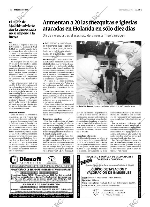 ABC SEVILLA 14-11-2004 página 58