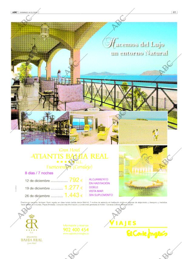 ABC SEVILLA 14-11-2004 página 65