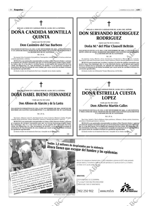 ABC SEVILLA 14-11-2004 página 94