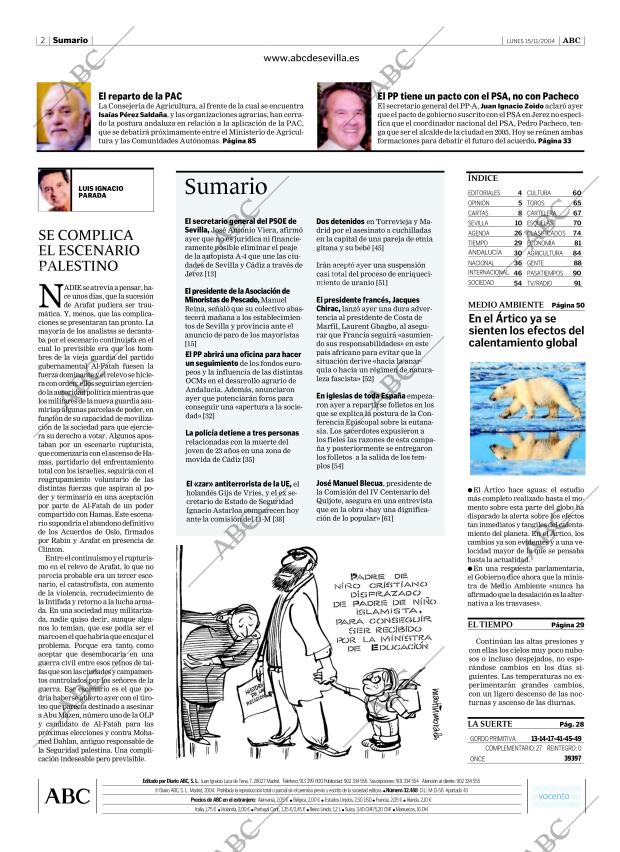 ABC SEVILLA 15-11-2004 página 2