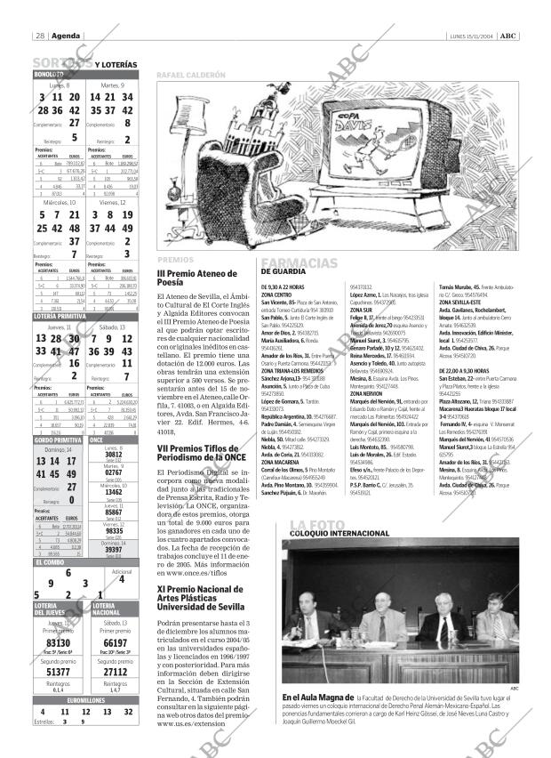 ABC SEVILLA 15-11-2004 página 28
