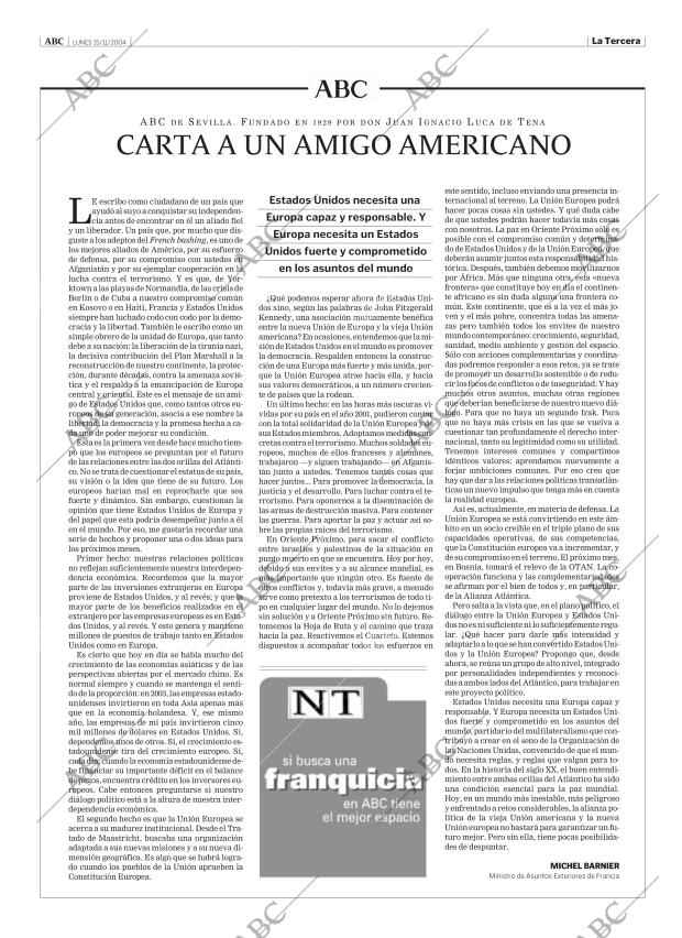 ABC SEVILLA 15-11-2004 página 3