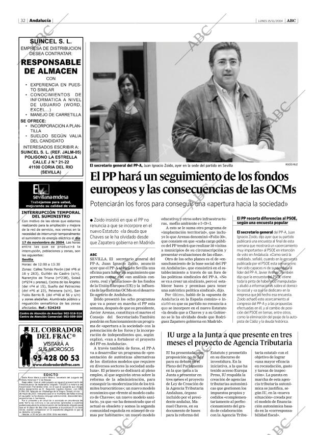 ABC SEVILLA 15-11-2004 página 32