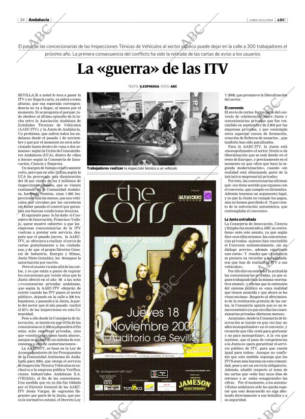 ABC SEVILLA 15-11-2004 página 34