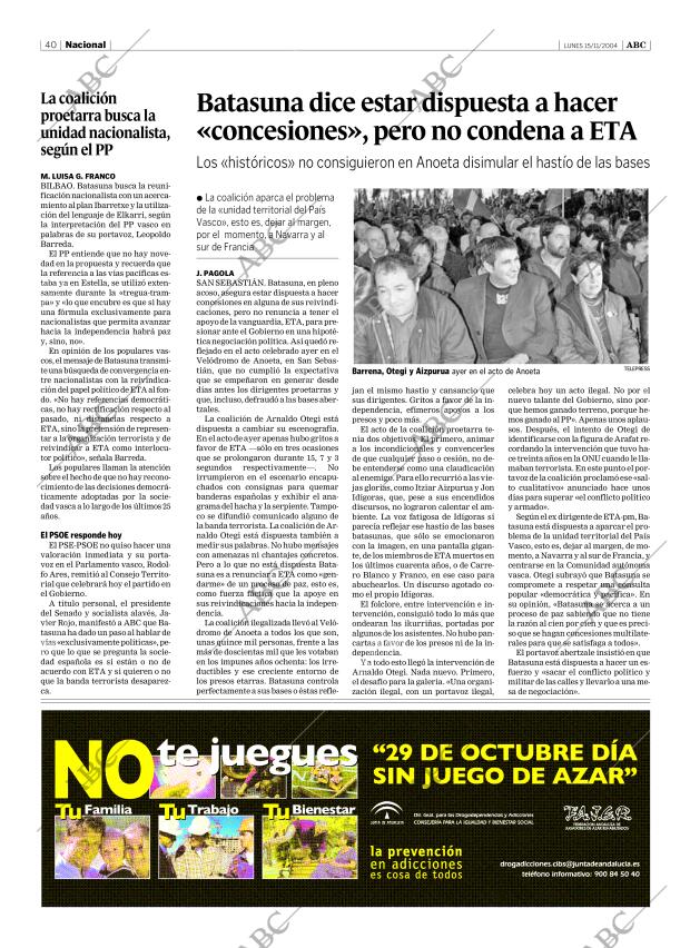 ABC SEVILLA 15-11-2004 página 40