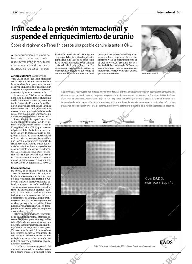 ABC SEVILLA 15-11-2004 página 51