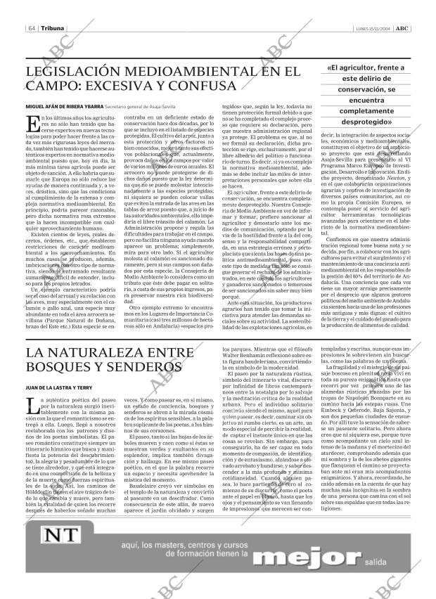 ABC SEVILLA 15-11-2004 página 64
