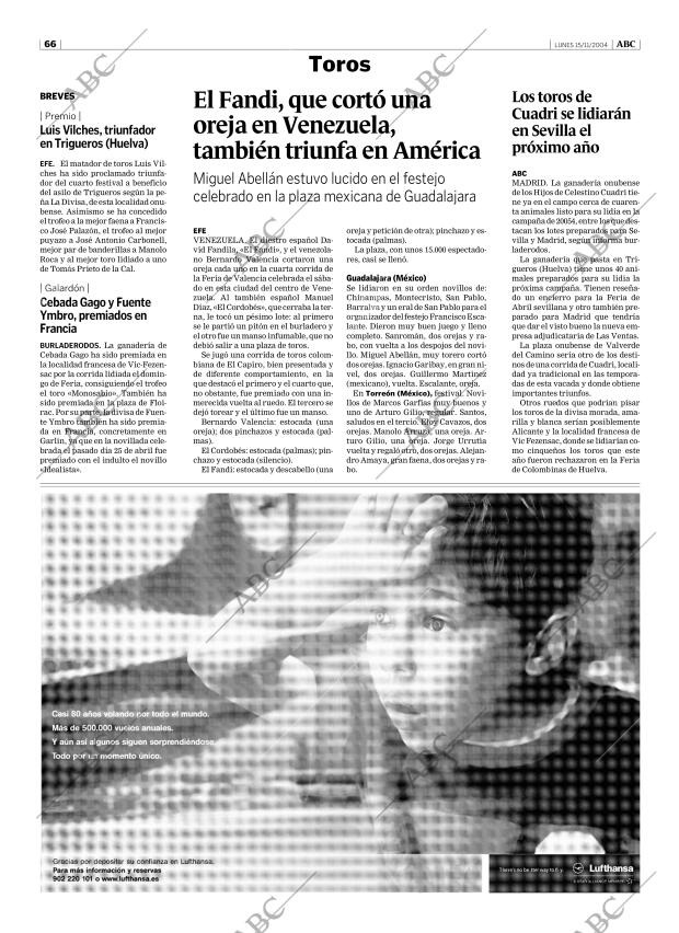 ABC SEVILLA 15-11-2004 página 66