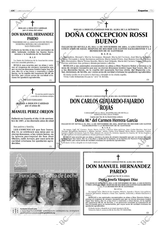 ABC SEVILLA 15-11-2004 página 73