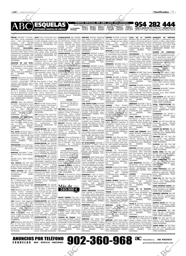 ABC SEVILLA 15-11-2004 página 75