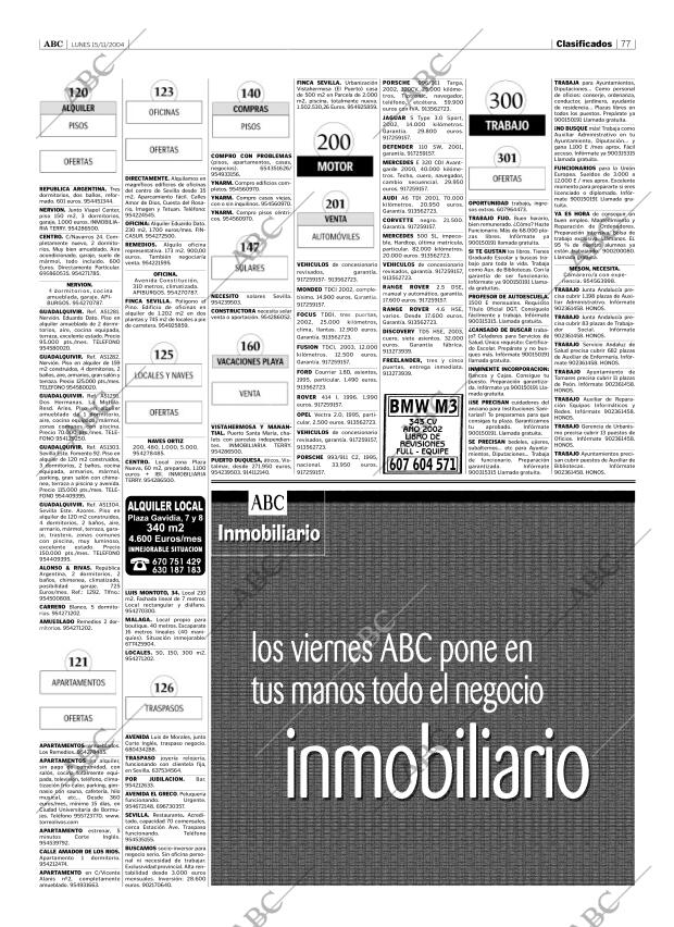 ABC SEVILLA 15-11-2004 página 77